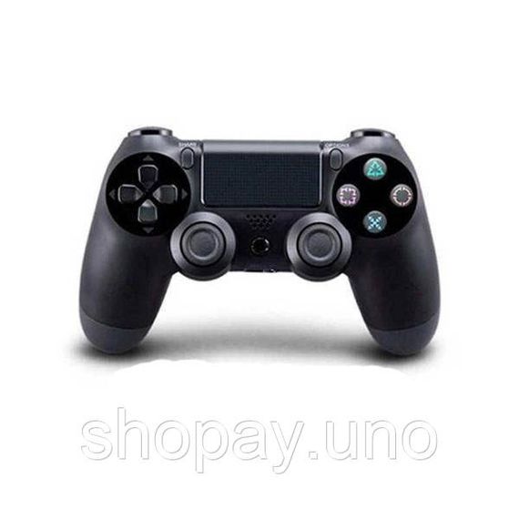 Джойстик DOUBLESHOCK для PS 4, бездротовий ігровий геймпад PS4/PC акумуляторний джойстик. Колір чорний MS-49