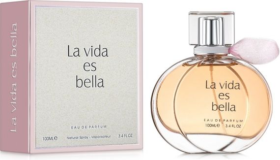 Парфумована вода Fragrance World La Vida Es Bella женские духи 100 мл