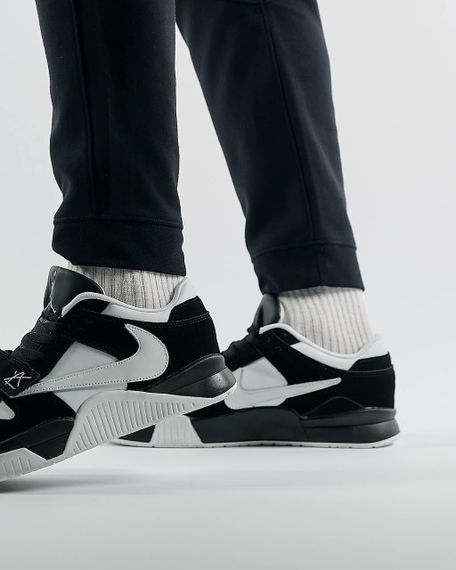 Кроссовки  Air Jordan x Travis Scott “Cut The Check” Black White , Вьетнам A1399 44 28 | Зображення 4