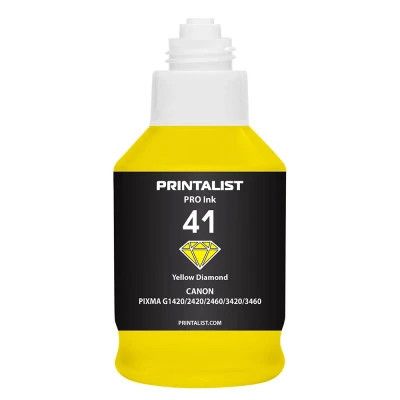 Чернила Printalist Canon GI-41 для Pixma G2420/3420 190г Yellow (PL41Y) | Зображення 1