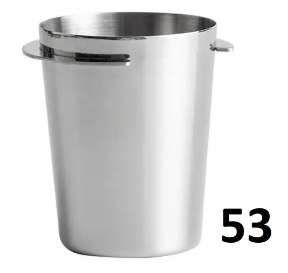 Дозирующая чаша Dosing Cup Espresso для кофе 53/54 мм. Металлик