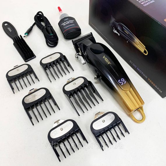 Модная машинка для стрижки волос VGR V-662, Машинка для стрижки волос с регулируемой длиной ZF-35 | Зображення 1