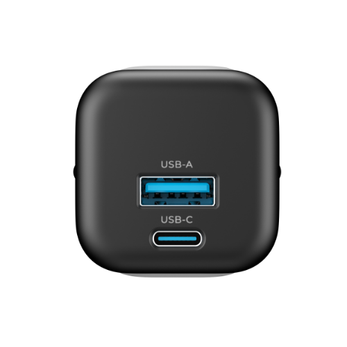 Зарядний пристрій мережевий USB/Type-C 33W чорний/сірий GaN Havit UC230 | Зображення 2