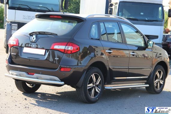 Задня дуга AK002 (нерж) для Renault Koleos 2008-2016 рр | Зображення 2