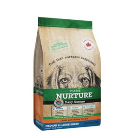 Сухой корм с ягненком для собак средних и крупных пород Pure Nurture Daily Nurture Dog Lamb, 3 кг