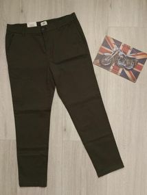 Чоловічі чіноси штани c&a tapered cropped