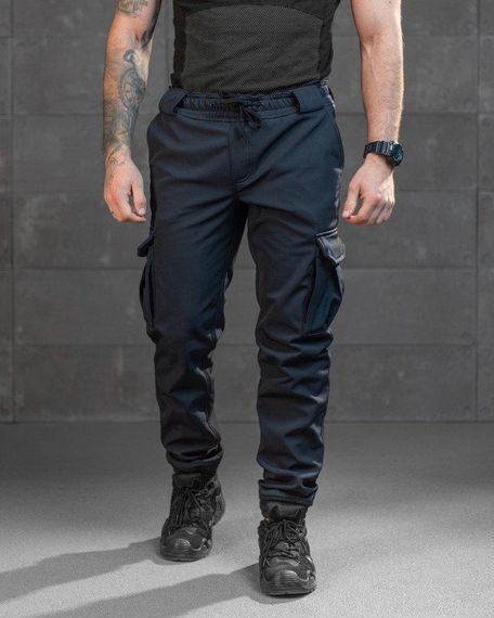 Тактичні штани софтшел чоловічі штани для ДСНС вологозахисні штани для служби польові штани спецпризначенців