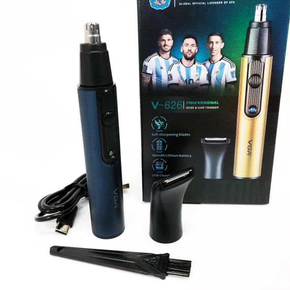 Тример для вух і носа в комплекті VGR 2 в 1 V-626, Тример для бороди і вух носа OV-45 | Зображення 8