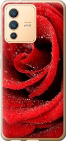 Чехол на Vivo V23 Красная роза "529u-2642-17620"
