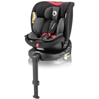 Автокресло Lionelo Navy I-Size Black Red (LO-NAVY I-SIZE BLACK RED) | Зображення 7