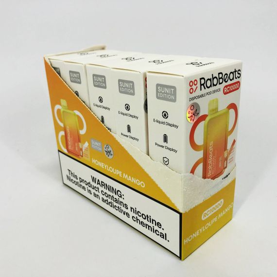 Elf Bar RabBeats RC10000 смак Мед Манго (Honeyloupe Mango) (ws95742-11) | Зображення 2