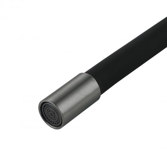 Змішувач для кухні Lidz Aria 015F3 (k35) з гнучким виливом LDARI015F3BGRP49564 Graphite/Black | Зображення 5