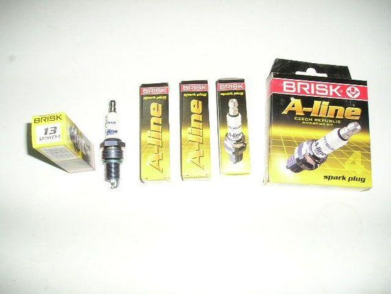 Свічка запалювання BRISK A-Line No13 LR15YCY-1 (ВАЗ 2112), Чехія (2112-3707010) (LR15YCY1.4K)