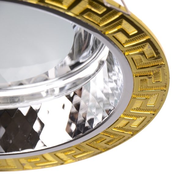 Светильник Downlight потолочный врезной  DL-26/2 PB E27 | Зображення 1