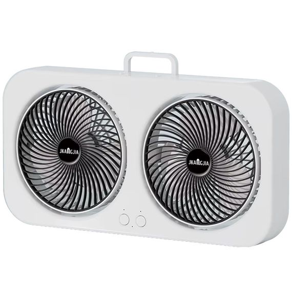 Настільний вентилятор F105 Dual-Fan Design 1800mAh Black