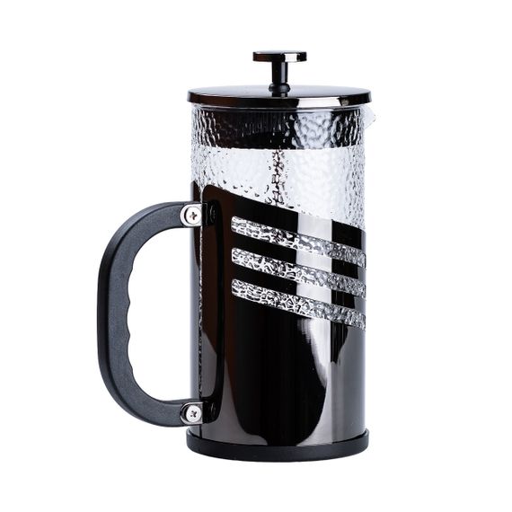 Чайник для заварки з френч пресом і фільтром 1 л чорний HP33537B | Зображення 2