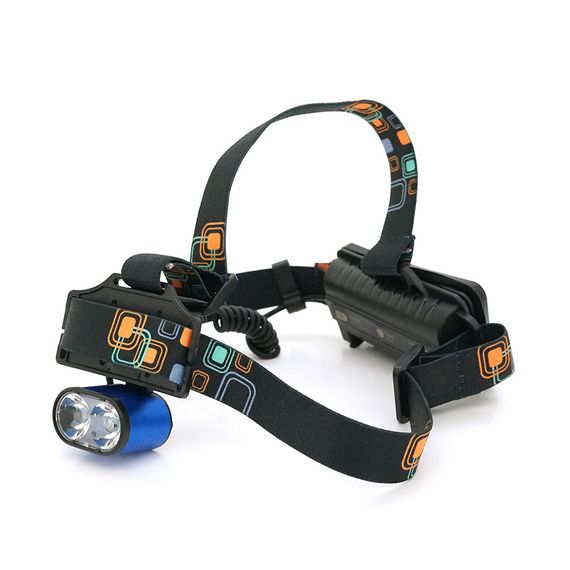 Налобный Фонарик Bailong K-28, Cree XML-T, 3 реж., Zoom, корпус-алюминий, BOX
