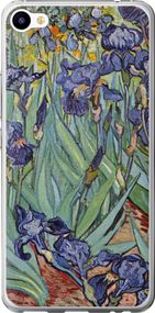Чехол на Meizu M3x Винсент Ван Гог. Ирисы "161u-633-17620"