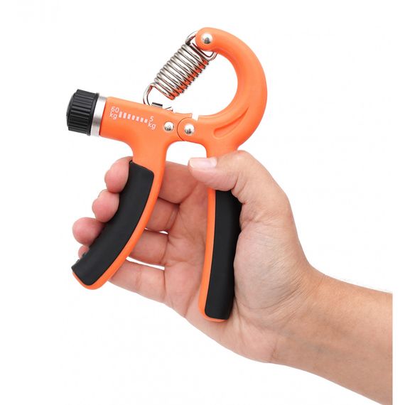 Еспандер кистьовий Cornix 5-60 кг з регульованим навантаженням XR-0143 Orange/Black | Зображення 1