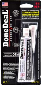 Формувальник прокладок DONE DEAL ОЕМ термостійкий чорний силікон 42,5 г DD6710