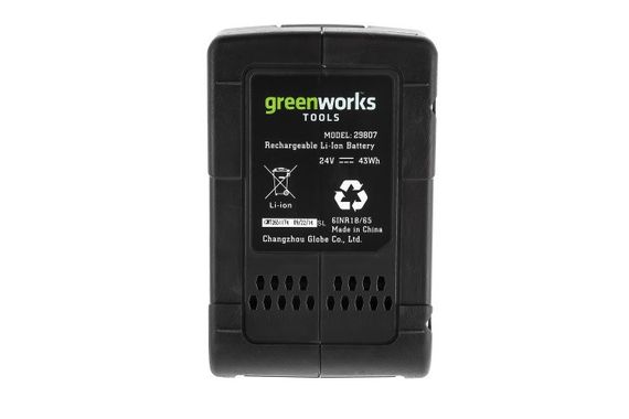 Аккумулятор Li-ion Greenworks G24B2 (24 В, 2 А*ч) | Зображення 3