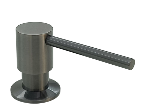 Мийка Top 49 Celldecor Nano Graphite + Змішувач FKM 71 Black Steel + Дозатор FASD 41 Graphite 8213.401.0056 | Зображення 3