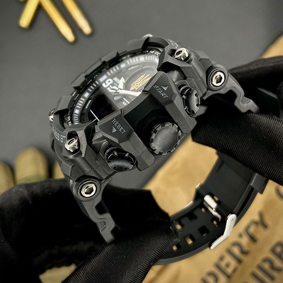 Чоловічий годинник Awarder 001 Тризуб золото All Black | Зображення 8