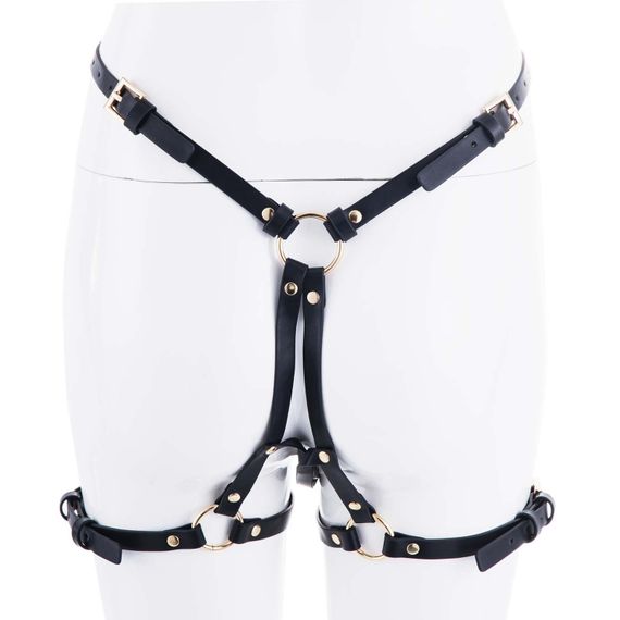 Страпон LOCKINK SEVANDA Queen Sheba Strapon Golden Dildo, регульовані кріплення, силіконовий дилдо | Зображення 5