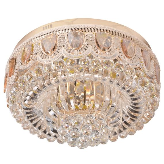 Люстра торт потолочная с подсветкой LED E14 40W G (BCL-631C/7)