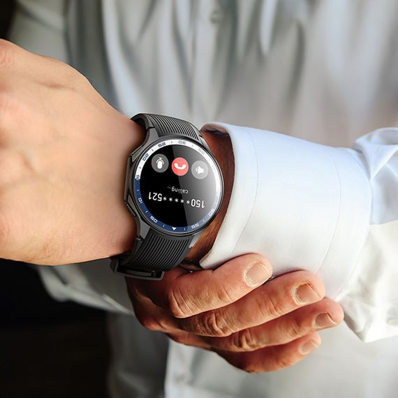 Смарт-часы Hoco Smart Watch Y24 AMOLED Smart sports watch (call version) Black | Зображення 3