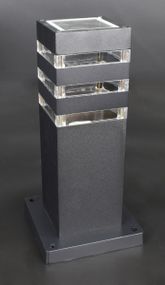 Вуличний ліхтар стовпчик 26959 Чорний 29х14х14 см.