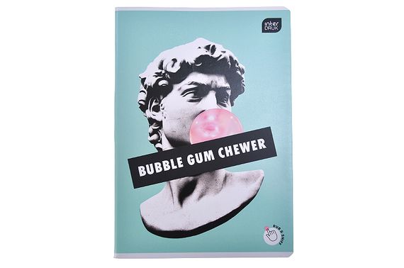Зошит ароматизований BUBBLE GUM 298423 А5 60 арк. клітинка євро-формат | Зображення 1