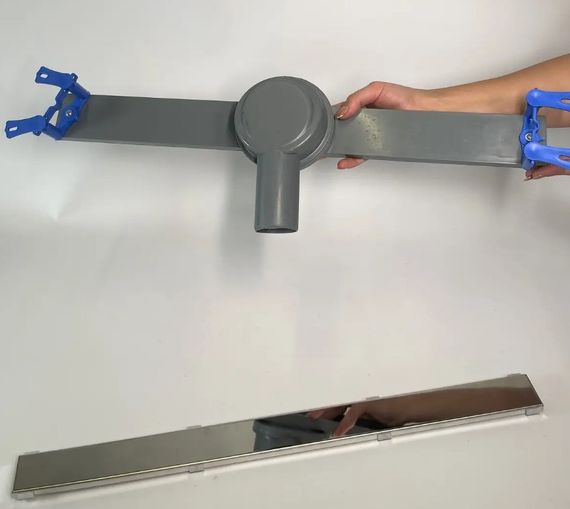 Зливний трап для душу Maxiflow Pera Line 60 см решітка Під плитку 3154.0Y050K.060.1 | Зображення 1