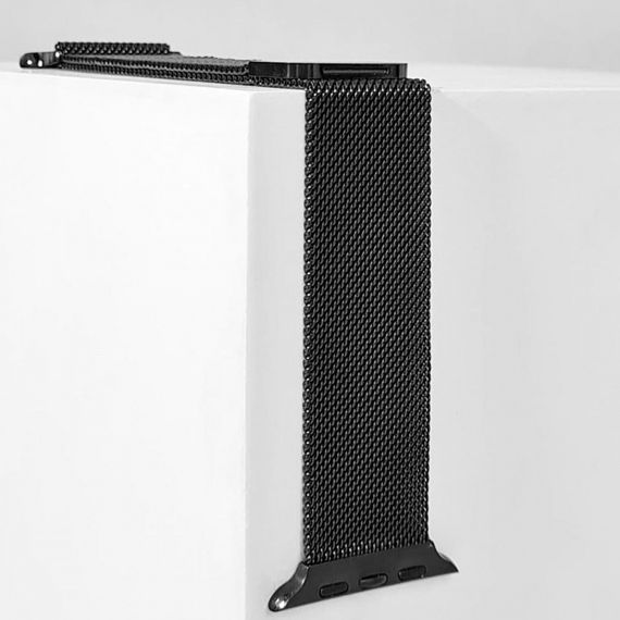 Ремешок Apple Watch Milanese Loop 38/40/41 mm, ремешок для часов apple, ремешок магнитный для смарт часов purple | Зображення 8