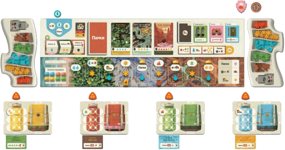 Настільна гра Парки (Parks 2nd Edition) | Зображення 1
