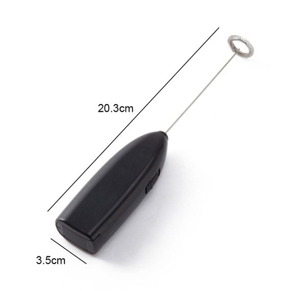 Міні міксер-капучинатор, спінювач для молока, кави та яєць Mini Hand Mixture електричний | Зображення 4