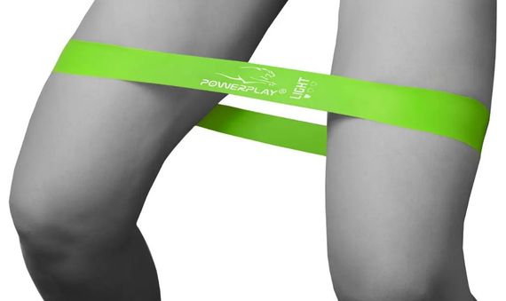Резинка для фітнесу PowerPlay 4114 Mini Power Band 0.8 мм Light Зелена (5.5 кг) (PP_4114_Green_Light) | Зображення 5