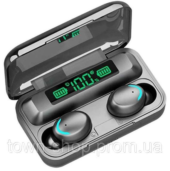 Беспроводные bluetooth наушники True Wireless F9-5 TWS с встроенным Power Bank | Зображення 3