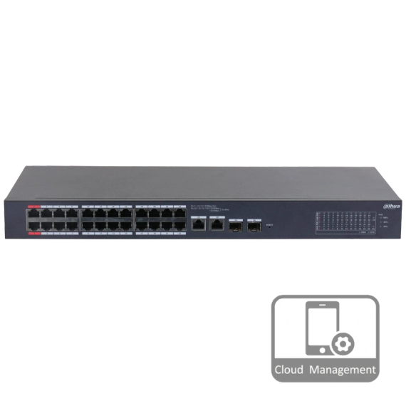 Dahua DH-CS4226-24ET-240 PoE Комутатор 28 портів керований