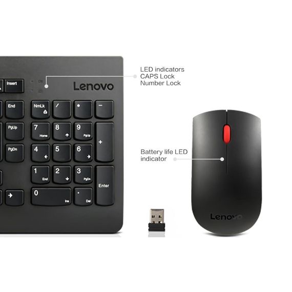 Комплект Lenovo Essential Wireless Combo Gen2 Black (4X31N50709) | Зображення 4