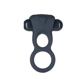 Подвійне ерекційне кільце з вібрацією Lux Active-Triad - Vibrating Dual Cock Ring, пульт ДК Sex Aura