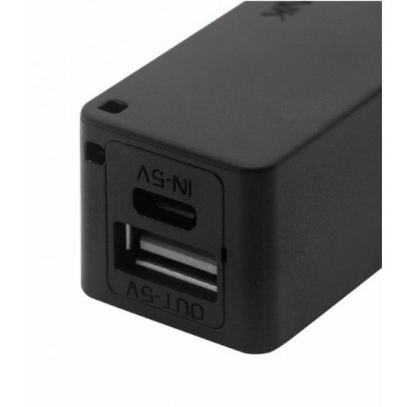 Корпус коробка для POWER BANK для аккумуляторной батареи 18650, Черный | Зображення 2