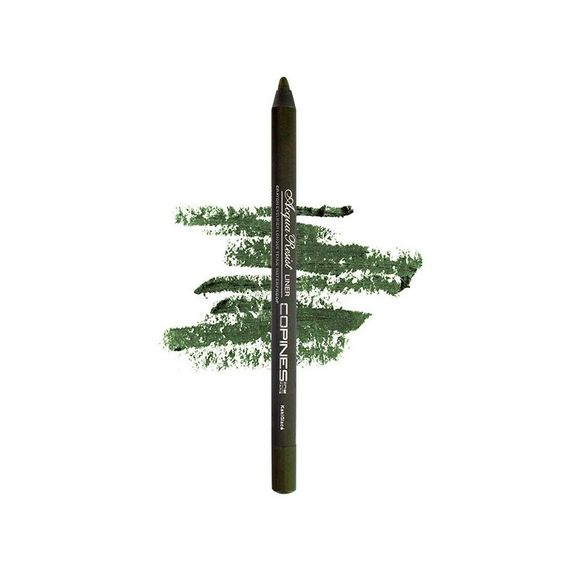 Водостійкий олівець для очей Зелений Copines line Paris EYE PENCIL Waterproof 08 Kaki Glacé