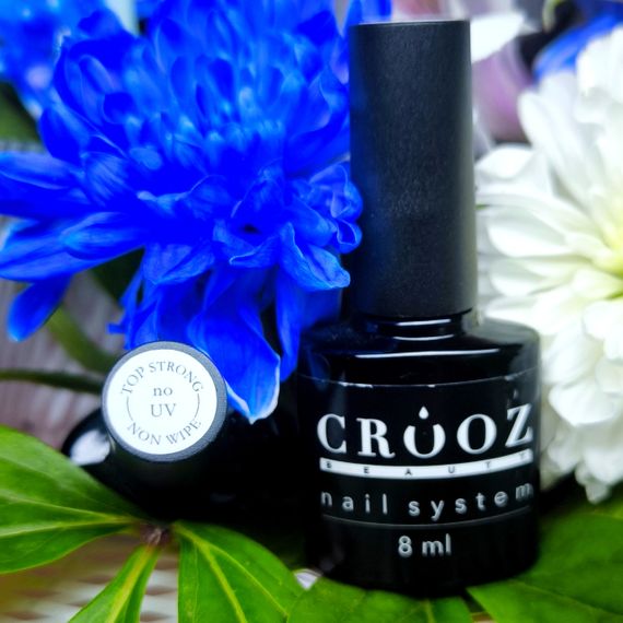 Топ Crooz Strong Top No UV 8мл без липкого слоя (без УФ) | Зображення 1