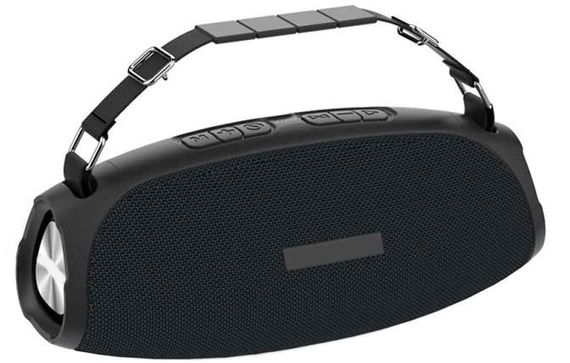 Колонка портативная XPRO H43 10Вт USB, AUX, FM, Bluetooth черная (H43) | Зображення 4
