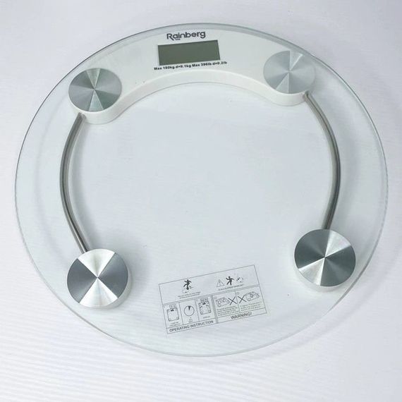 Весы для взвешивания людей Rainberg RB-2003A / Весы электронные напольные / Бытовые OP-301 напольные весы | Зображення 5
