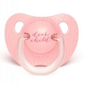 Пустышка Suavinex Смысл жизни 6-18 мес розовая (303325)