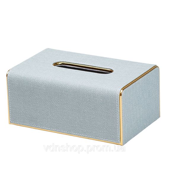 Салфетница на стол текстильная 21 х 13.5 х 9 см Мятный HP9806M | Зображення 1