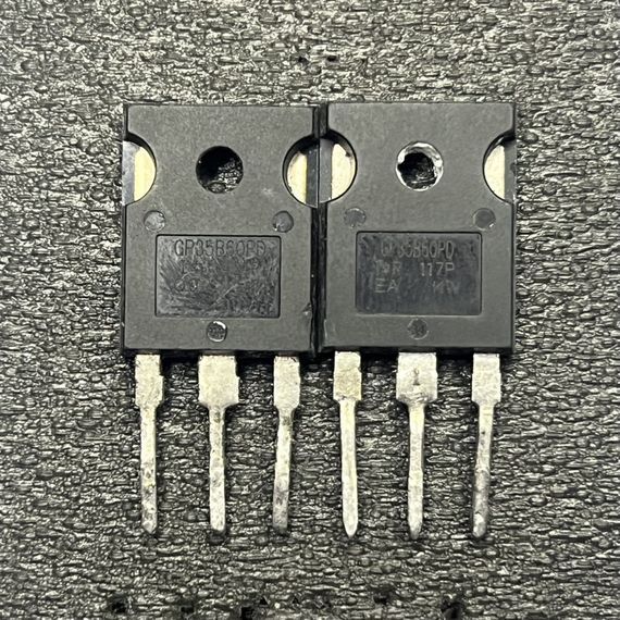 Транзистор GP35B60PD Оригинал! 80A/40A, 600V, IGBT (замена для FGH40N60SF, FGH40N60, 40N60) TO-247 демонтаж (копия) | Зображення 1
