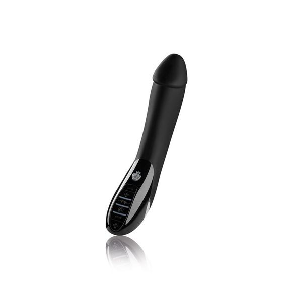 Вібратор з електростимуляцією Mystim Tickling Truman eStim Black, міостимулятор